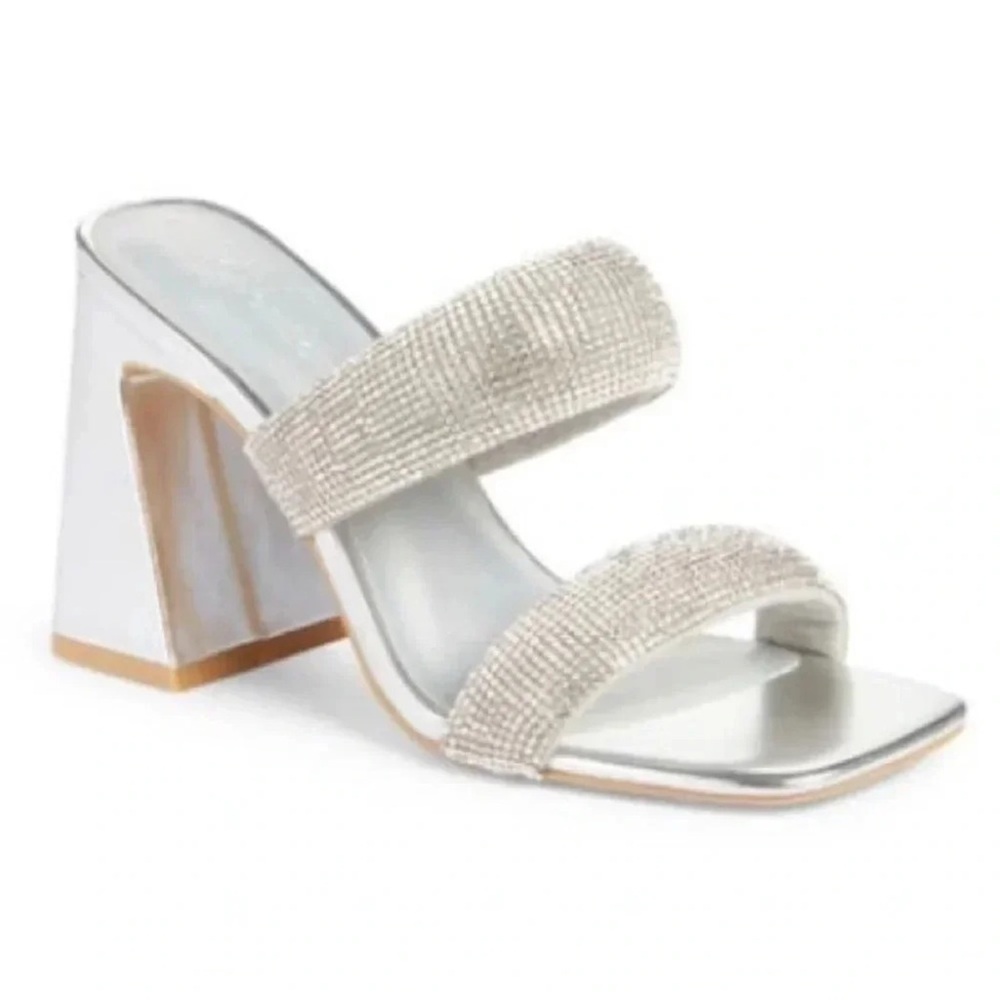 New without the Box Open Edit Women’s Sasha‎ Rhinestone Sandal Evening Formal